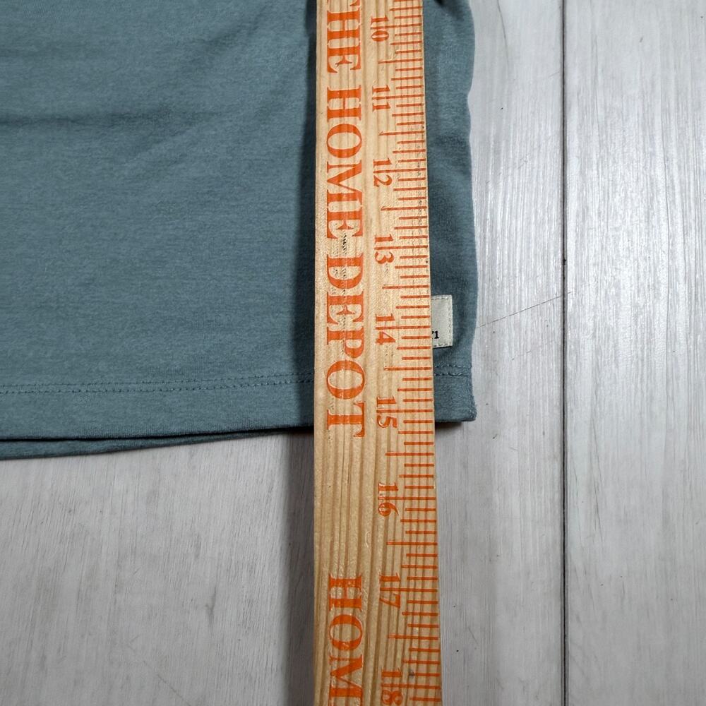 Vuori Performance Halo Crop Tank Top Blue VW1005 Size Large - Picture 9 of 10